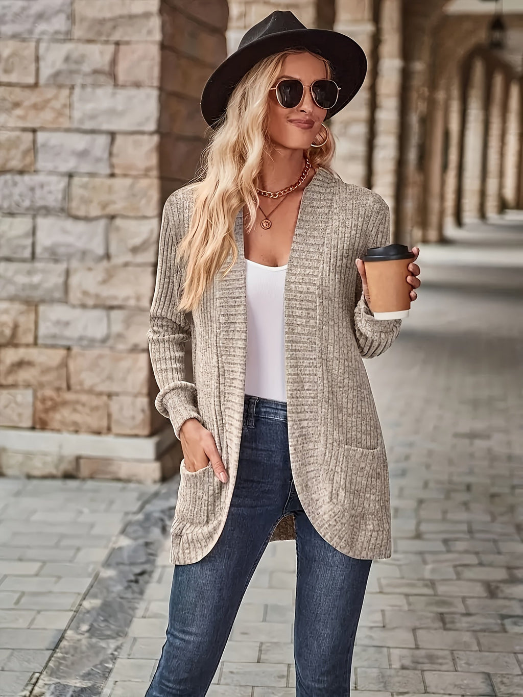 Women's Loose Casual Long Sleeve Blouse Solid Color Pocket Thread Splicing Relaxed Fit Top 10 Colors S-XXL Everyday Wear