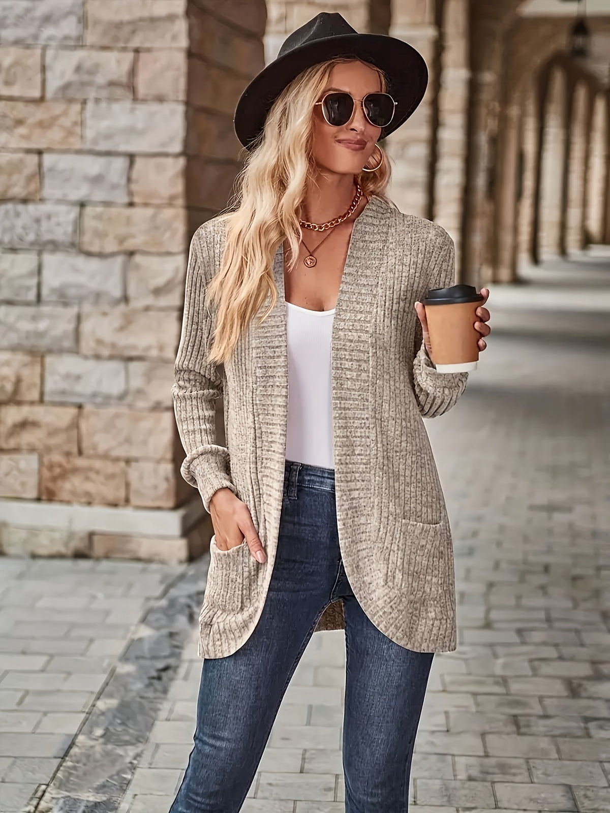 Women's Loose Casual Long Sleeve Blouse Solid Color Pocket Thread Splicing Relaxed Fit Top 10 Colors S-XXL Everyday Wear